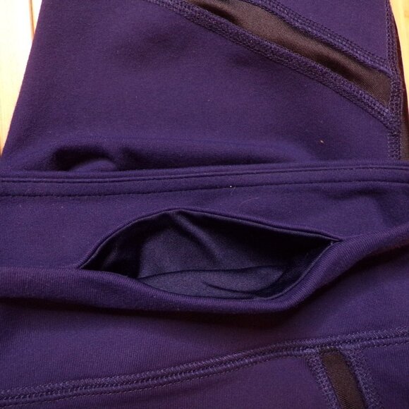 ALO Yoga leggings, dark blue low rise - Picture 8 of 8